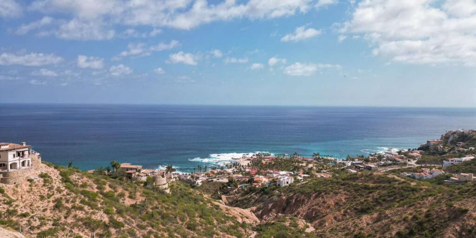 A homesite on the slope above the Sea of Cortez