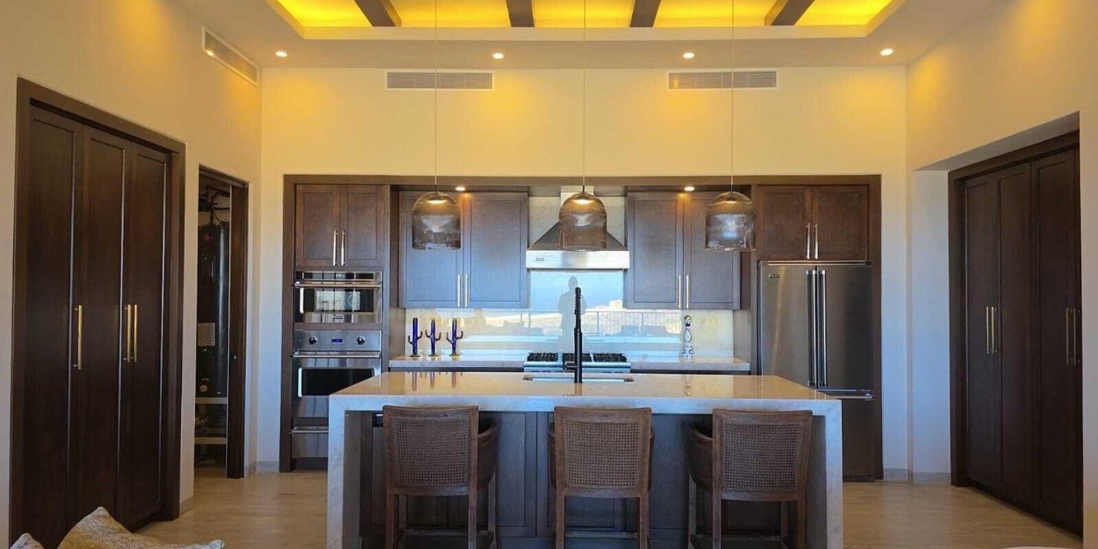 Kitchen of a residence in Los Cabos