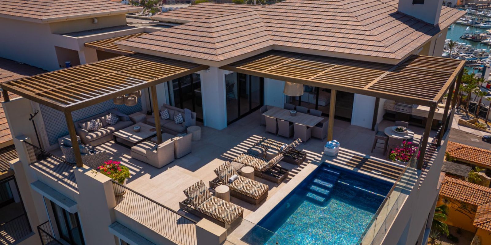 Penthouse terrace with private pool, Cabo San Lucas