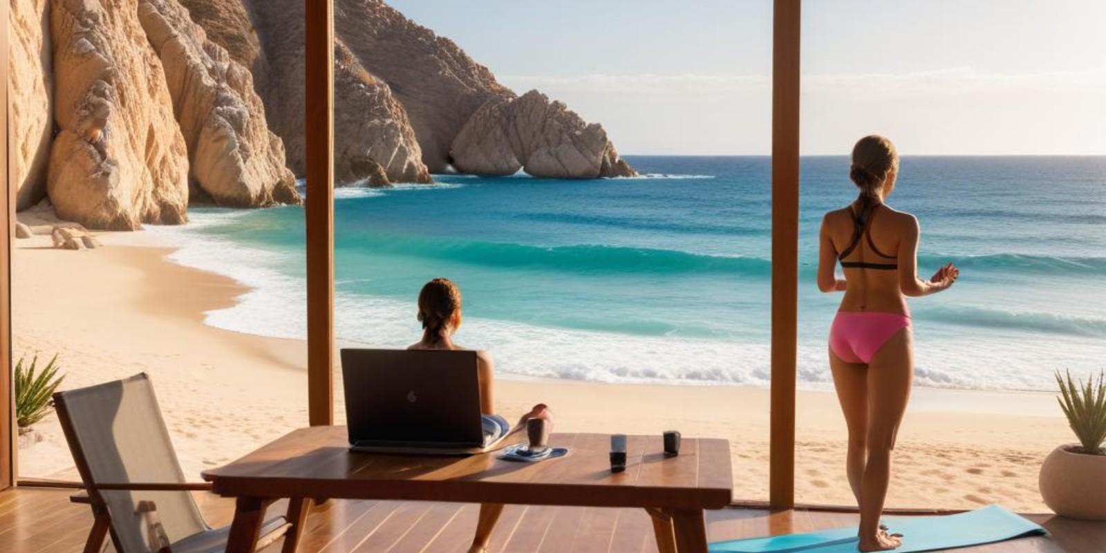 Comprador de lujo: yoga, paddleboard y videollamadas
