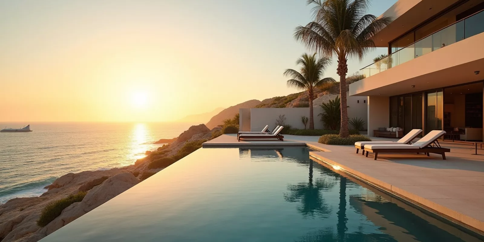 Luxury beachfront villa lifestyle in Los Cabos for US and Canadian second home buyers