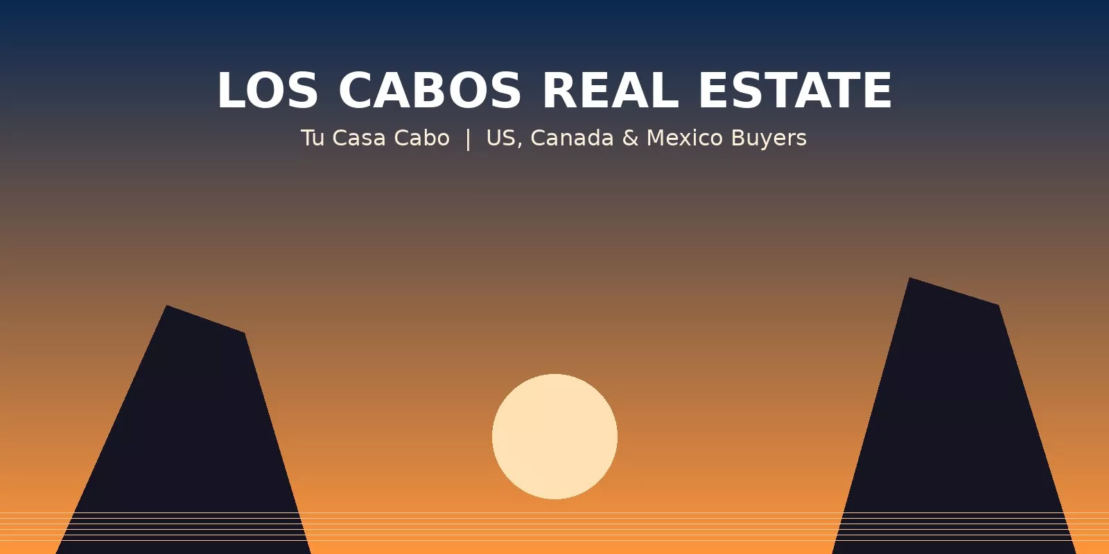 Los Cabos Real Estate: The Complete 2026 Guide for US, Canadian & Mexican Buyers