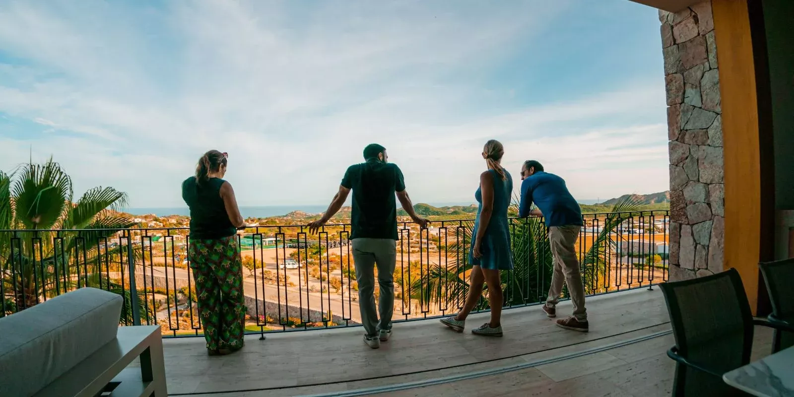 Overlook above the Sea of Cortez in Querencia, Los Cabos